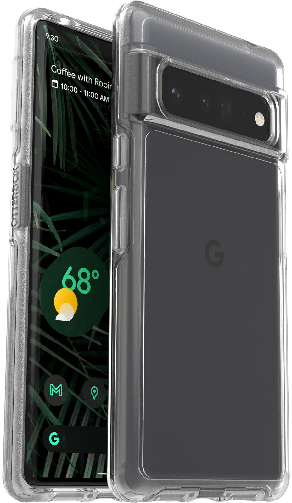 OtterBox - Symmetry Series Clear Soft Shell for Google Pixel 6 Pro - Clear_1