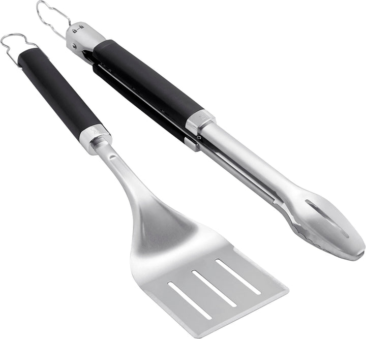 Weber - Precision Grill Tongs and Spatula Set - Black_6