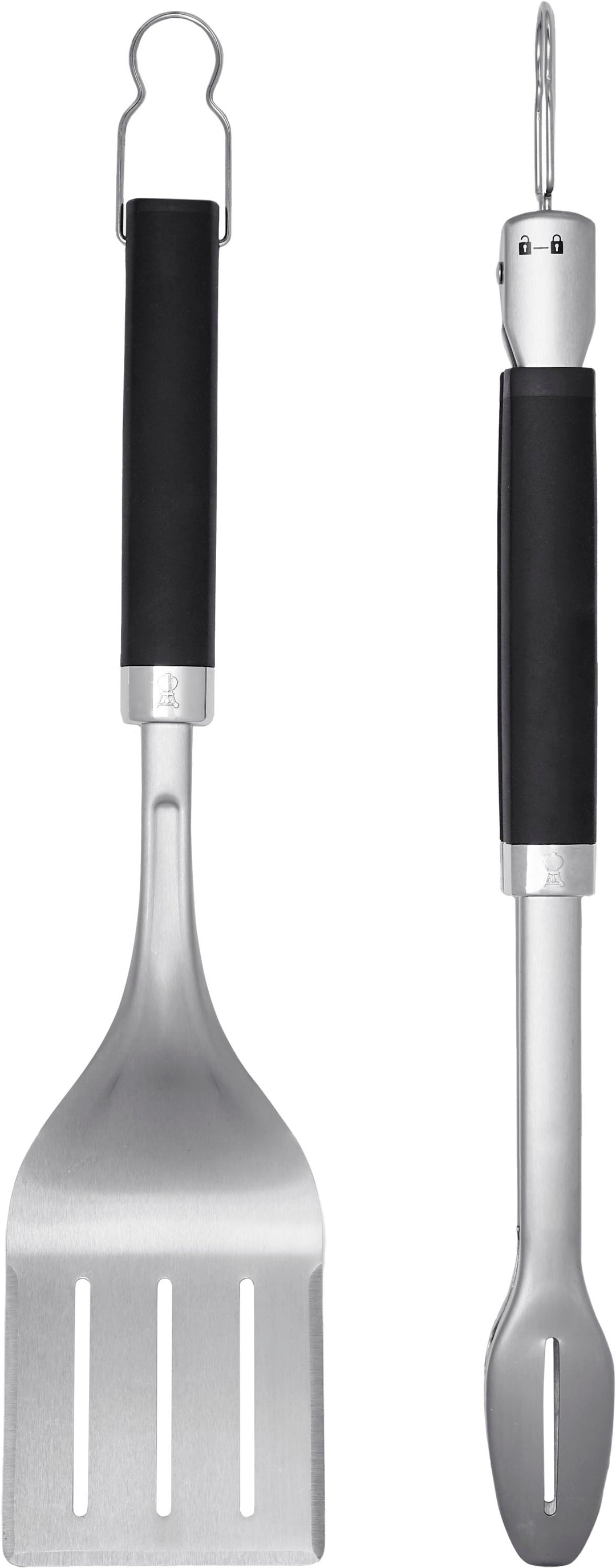 Weber - Precision Grill Tongs and Spatula Set - Black_7