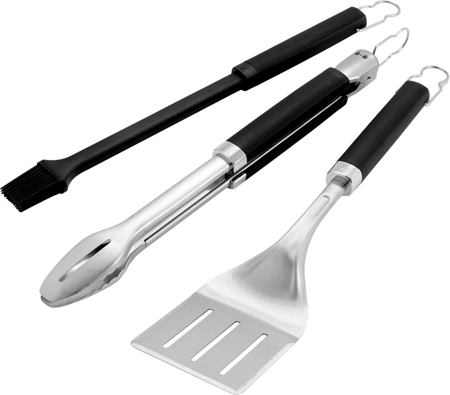 Weber - Precision 3-Piece Grill Tool Set - Black_0