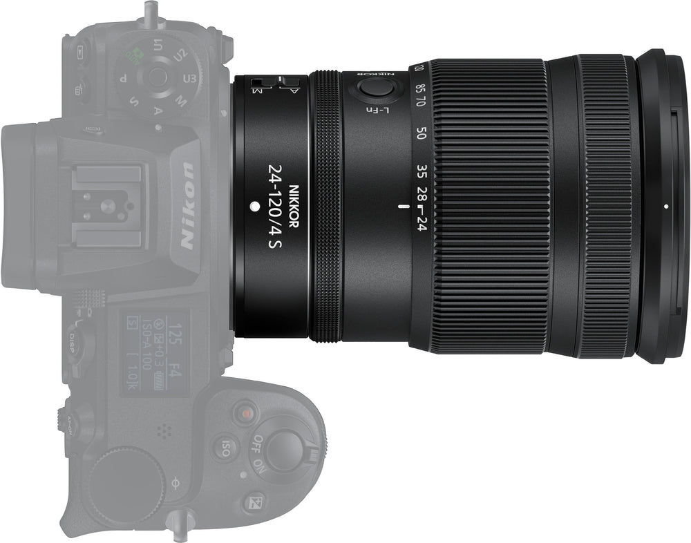 Nikon - NIKKOR Z 24-120mm f/4 S Standard Zoom Lens for Z Series Mirrorless Cameras - Black_1