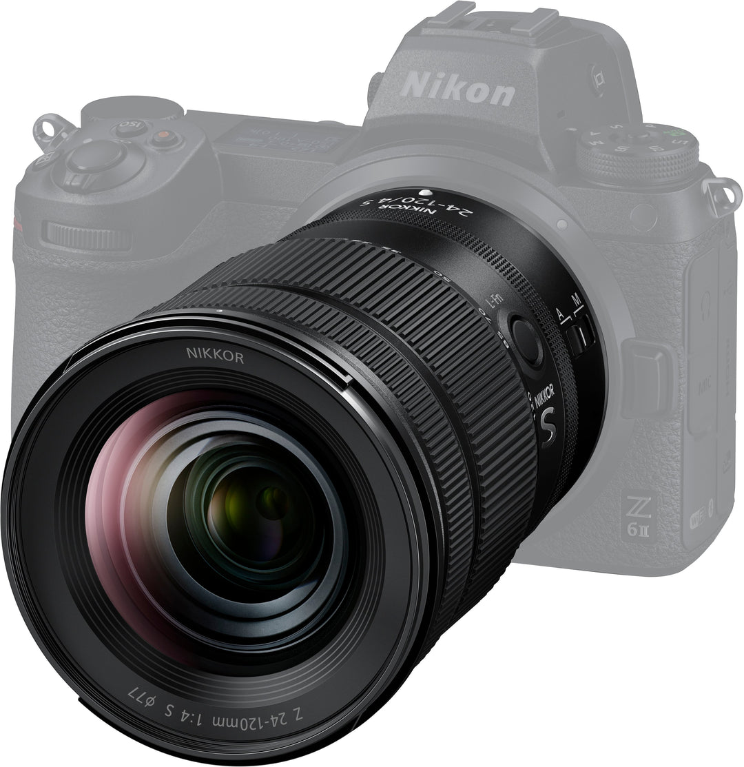 Nikon - NIKKOR Z 24-120mm f/4 S Standard Zoom Lens for Z Series Mirrorless Cameras - Black_3