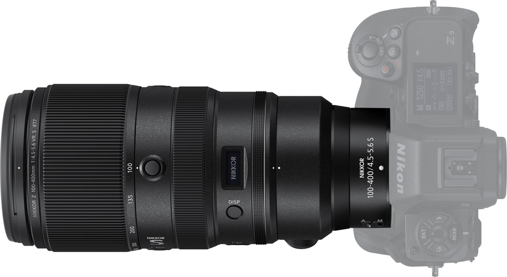 Nikon - NIKKOR Z 100-400mm f/4.5-5.6 VR S Super-Telephoto Lens for Z Series Mirrorless Cameras - Black_1