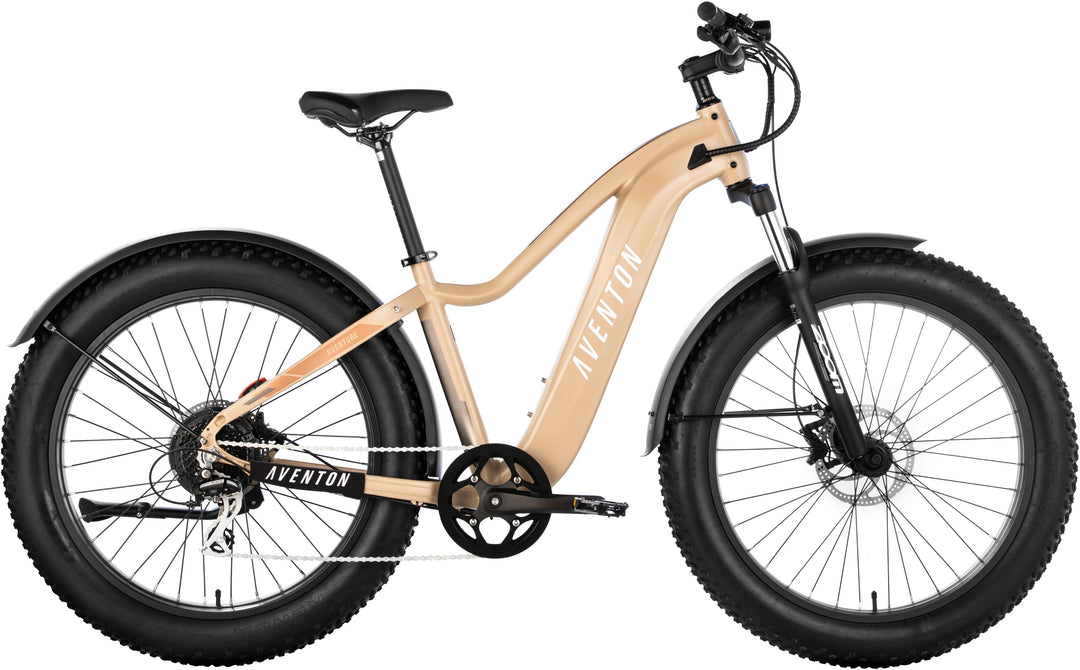 Aventon - Aventure Step-Over Ebike w/ 45 mile Max Operating Range and 28 MPH Max Speed - SoCal Sand_1