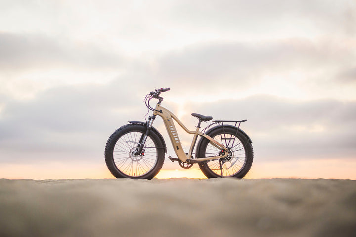 Aventon - Aventure Step-Over Ebike w/ 45 mile Max Operating Range and 28 MPH Max Speed - SoCal Sand_3