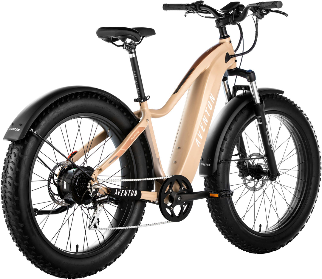 Aventon - Aventure Step-Over Ebike w/ 45 mile Max Operating Range and 28 MPH Max Speed - SoCal Sand_2