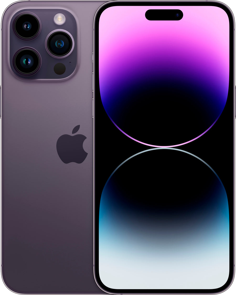 Apple - iPhone 14 Pro Max 128GB - Deep Purple (AT&T)_0