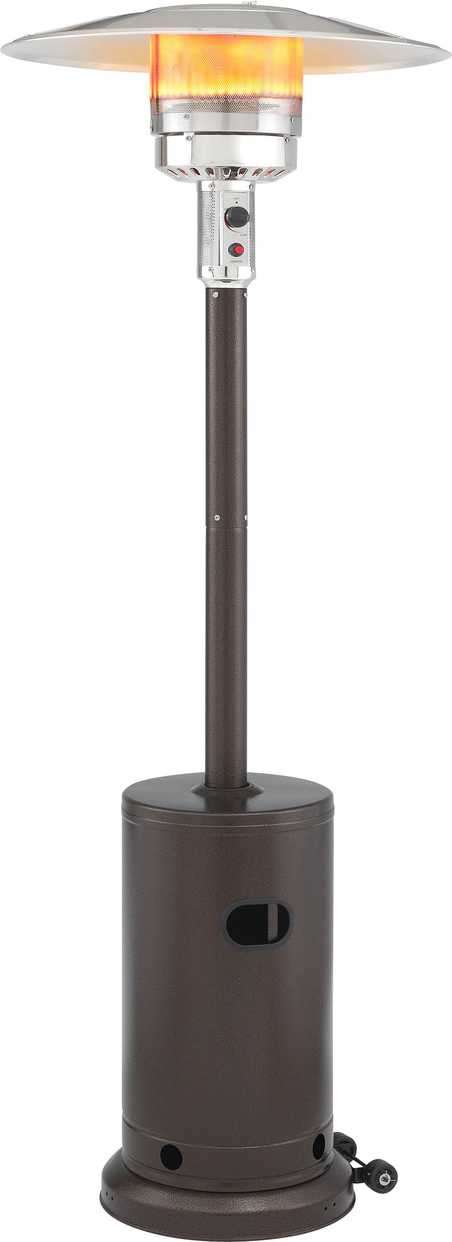 Insignia™ - Standing Patio Heater - Brown_0