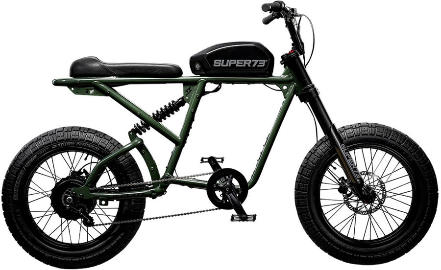 Super73 - R Electric Motorbike w/ 75+ mile max operating range & 28+ mph max speed - Olive_0