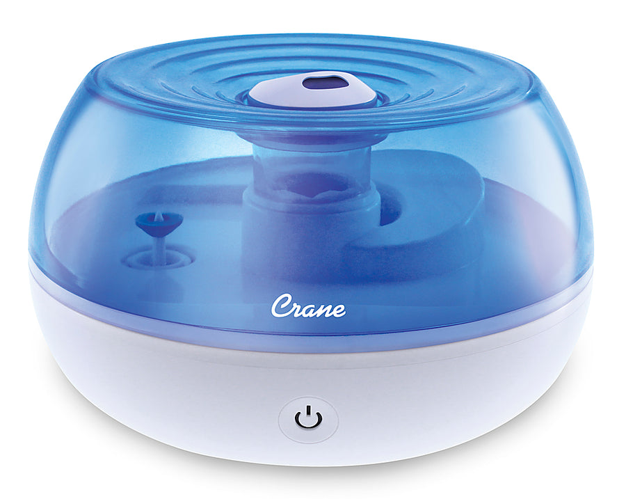 CRANE - 0.2 Gal. Personal Ultrasonic Cool Mist Humidifier - Blue/White_0