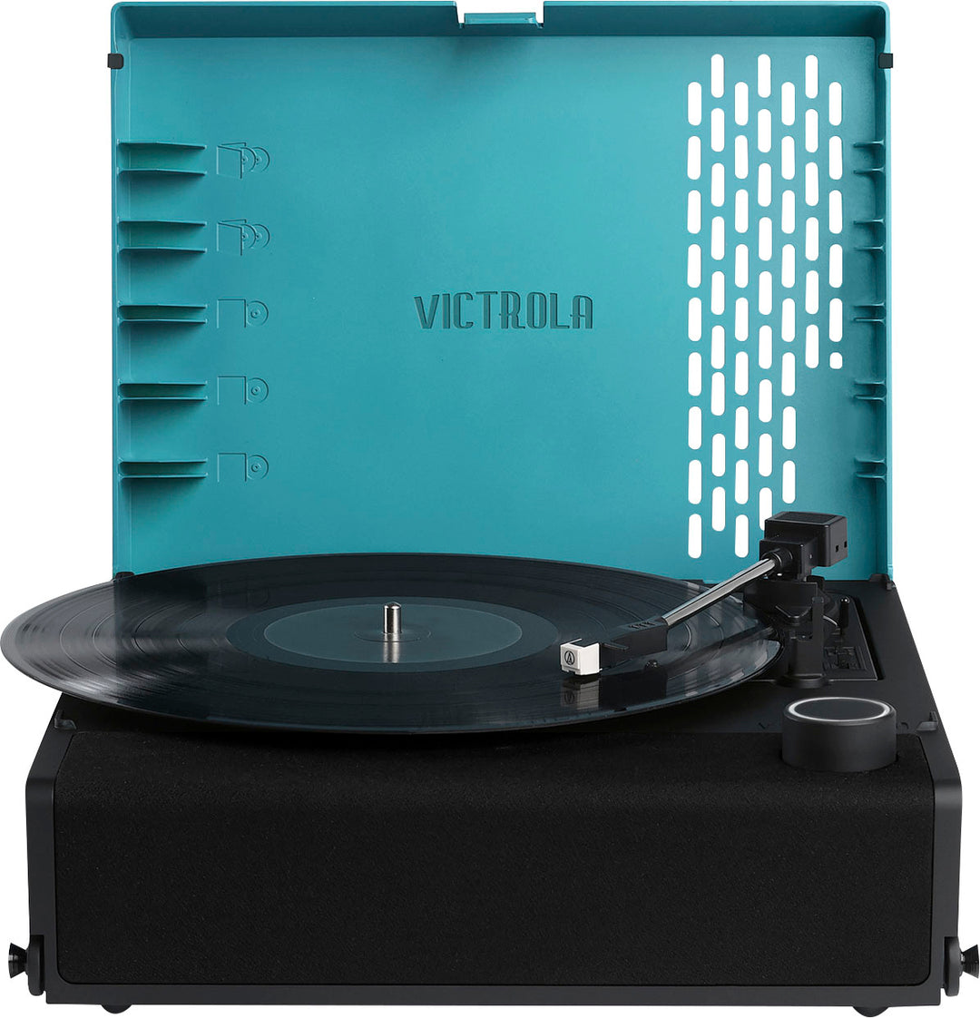 Victrola - Revolution GO Portable Rechargeable Record Player - Blue_6