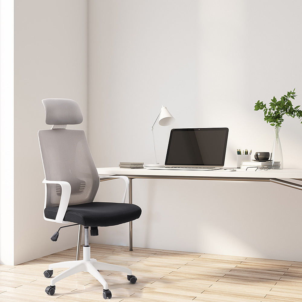 CorLiving - Workspace Mesh Back Office Chair - Grey and Black_11