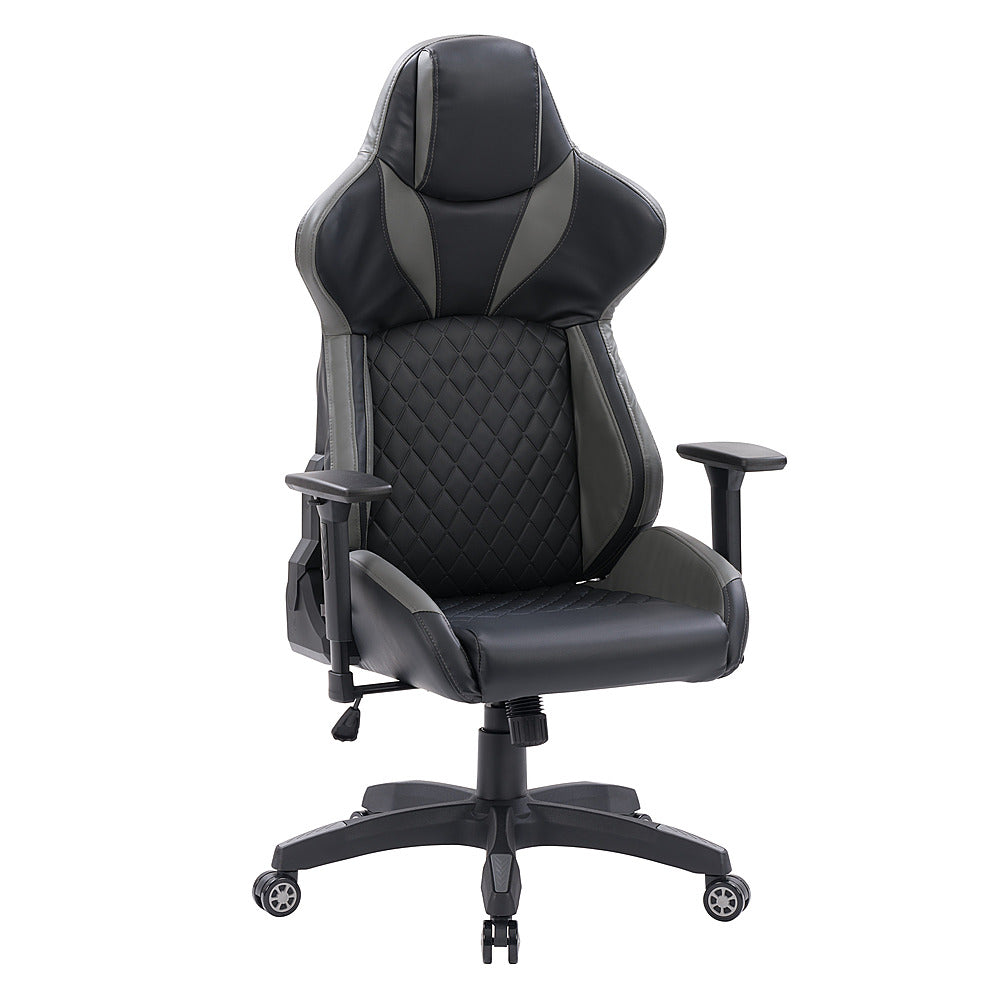 CorLiving - Nightshade Gaming Chair - Black and Grey_1