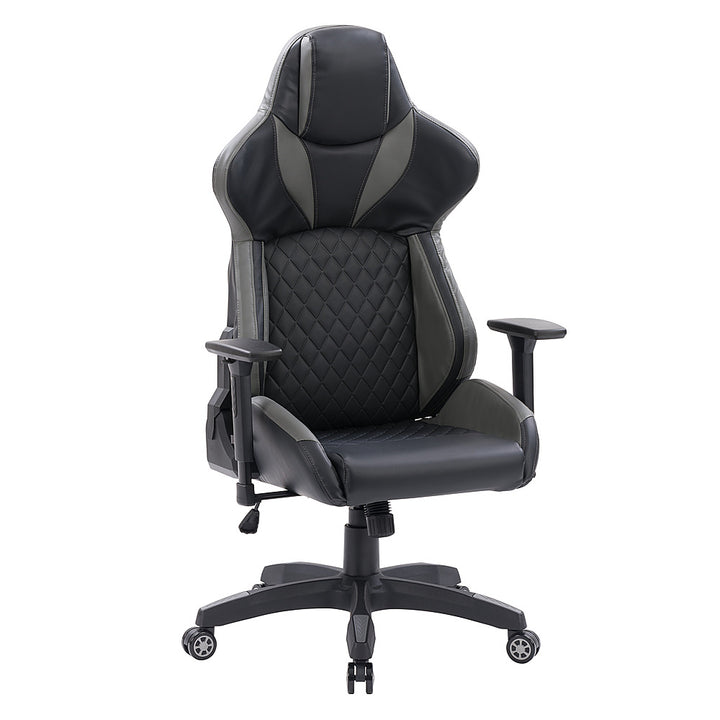 CorLiving - Nightshade Gaming Chair - Black and Grey_1