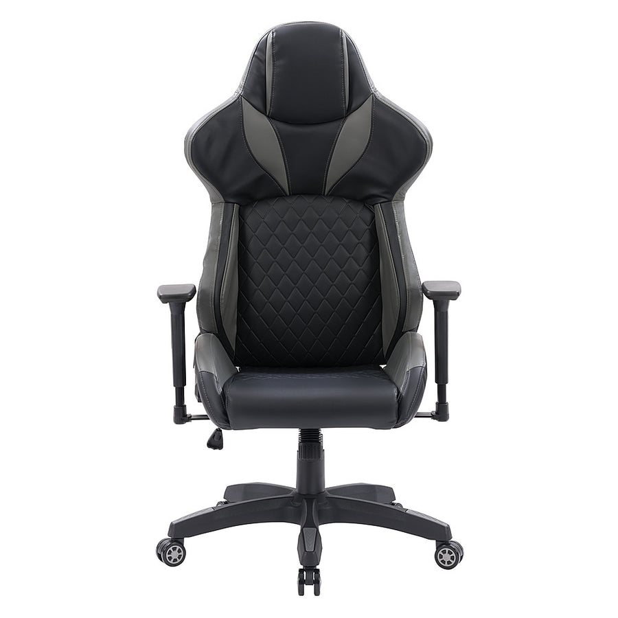 CorLiving - Nightshade Gaming Chair - Black and Grey_0