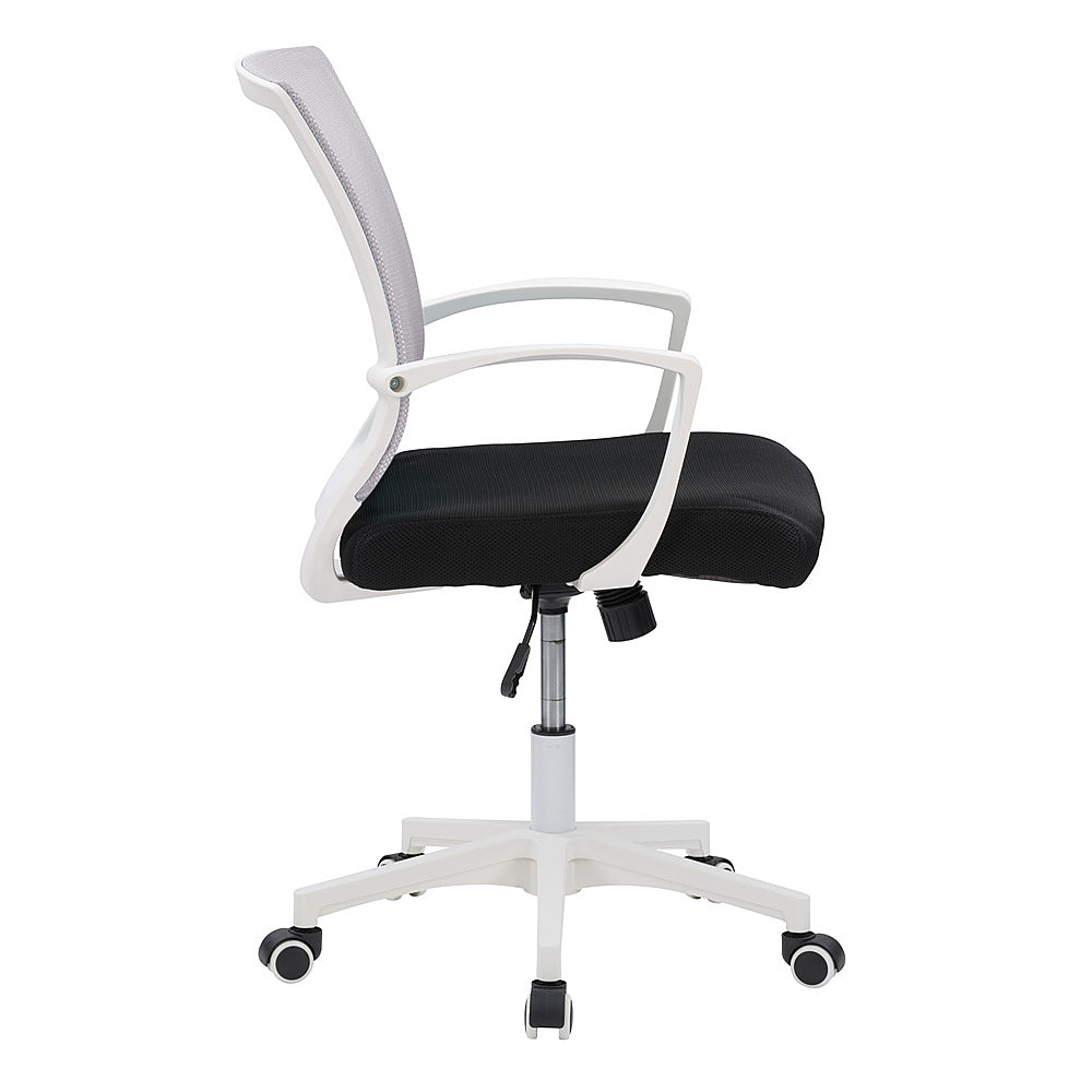 CorLiving - Workspace Ergonomic Mesh Back Office Chair - Grey and White_2