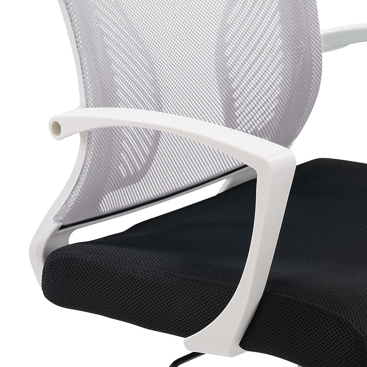 CorLiving - Workspace Ergonomic Mesh Back Office Chair - Grey and White_6