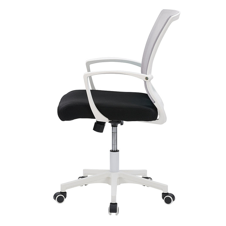 CorLiving - Workspace Ergonomic Mesh Back Office Chair - Grey and White_4