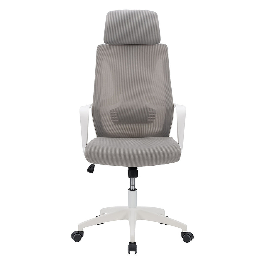 CorLiving - Workspace Mesh Back Office Chair - Grey and White_0