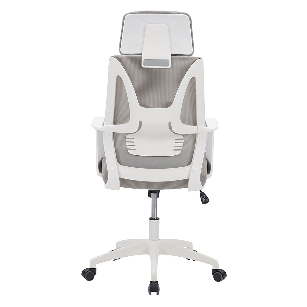 CorLiving - Workspace Mesh Back Office Chair - Grey and White_12
