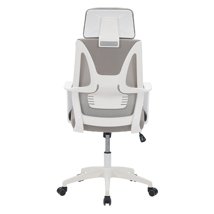 CorLiving - Workspace Mesh Back Office Chair - Grey and White_12