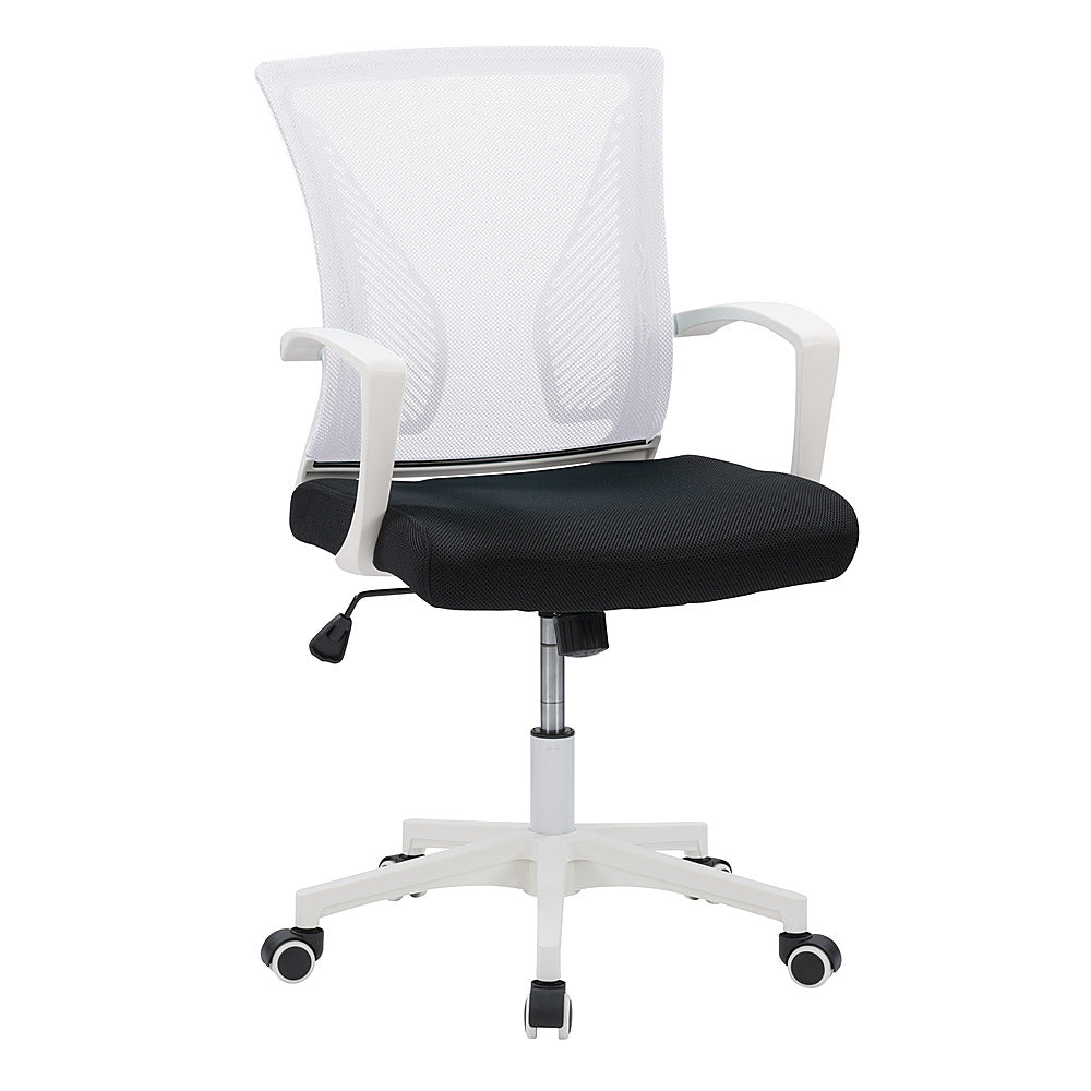 CorLiving - Workspace Ergonomic Mesh Back Office Chair - White and Black_1