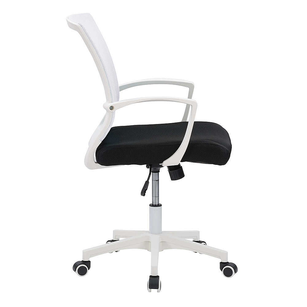 CorLiving - Workspace Ergonomic Mesh Back Office Chair - White and Black_3