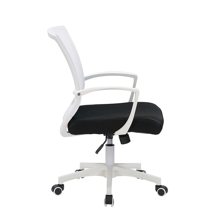 CorLiving - Workspace Ergonomic Mesh Back Office Chair - White and Black_2