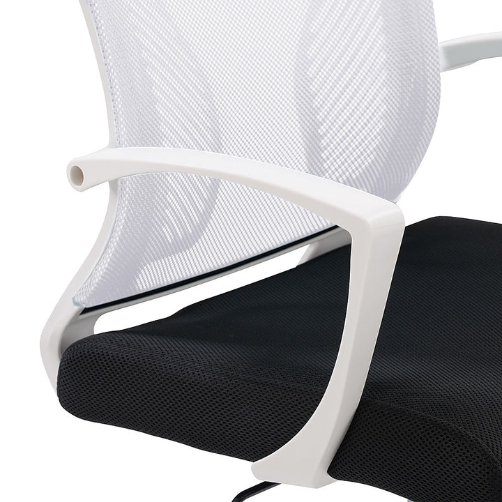 CorLiving - Workspace Ergonomic Mesh Back Office Chair - White and Black_7