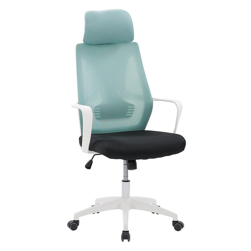 CorLiving - Workspace Mesh Back Office Chair - Teal and Black_1