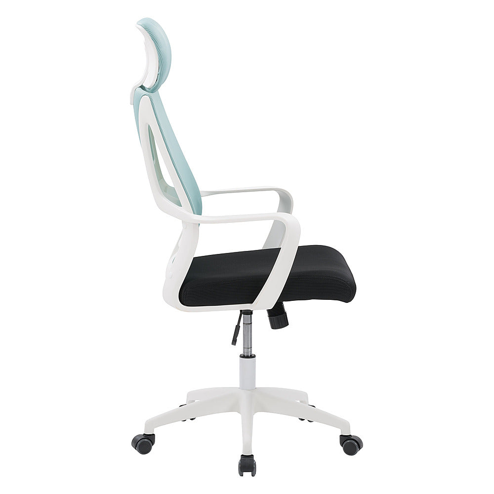 CorLiving - Workspace Mesh Back Office Chair - Teal and Black_4