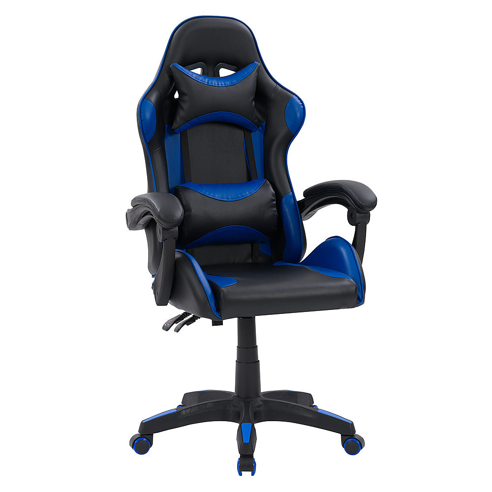 CorLiving - Ravagers Gaming Chair - Black and Blue_1