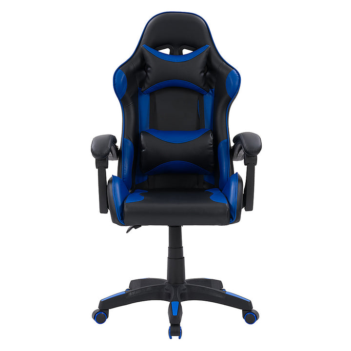 CorLiving - Ravagers Gaming Chair - Black and Blue_0