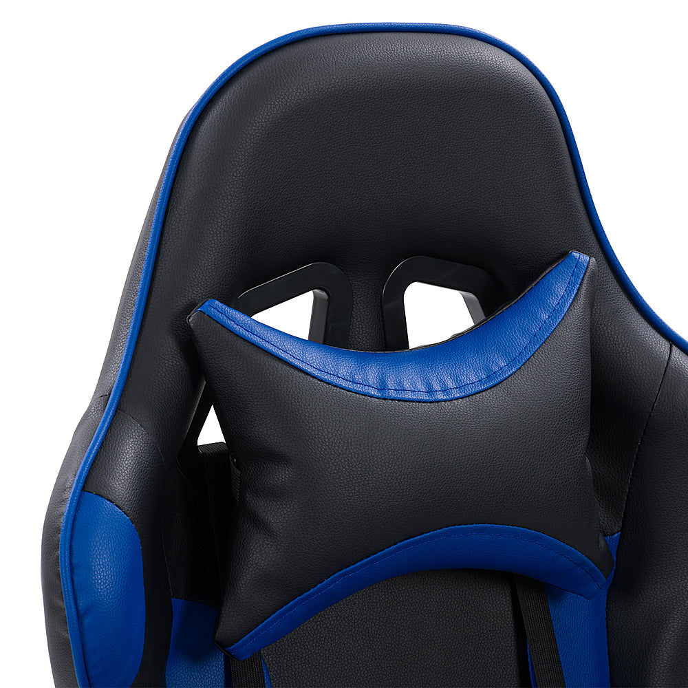 CorLiving - Ravagers Gaming Chair - Black and Blue_8