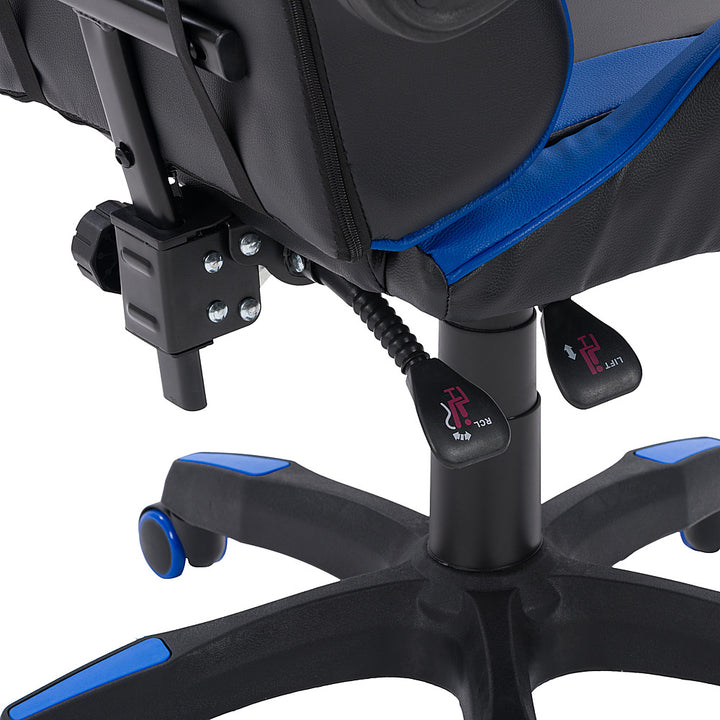 CorLiving - Ravagers Gaming Chair - Black and Blue_7