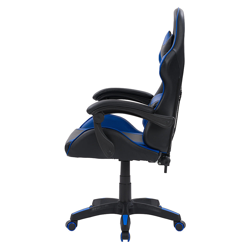 CorLiving - Ravagers Gaming Chair - Black and Blue_4