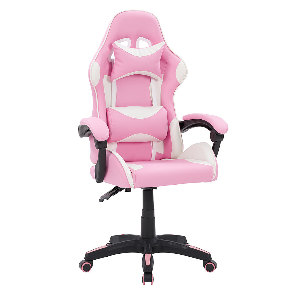 CorLiving - Ravagers Gaming Chair - Pink and White_1