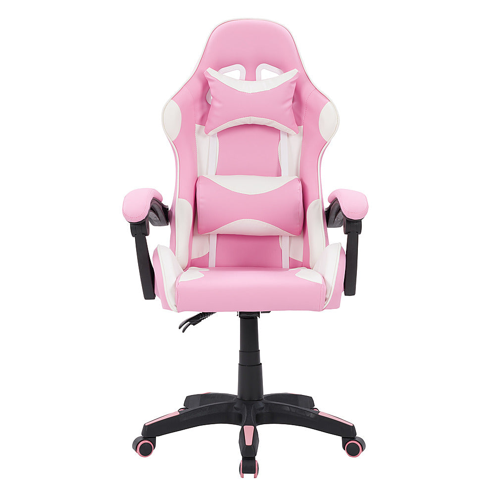 CorLiving - Ravagers Gaming Chair - Pink and White_0