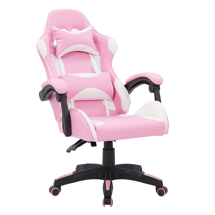 CorLiving - Ravagers Gaming Chair - Pink and White_2