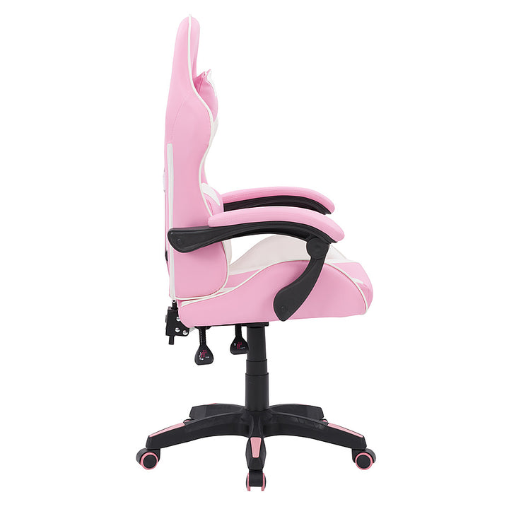 CorLiving - Ravagers Gaming Chair - Pink and White_3