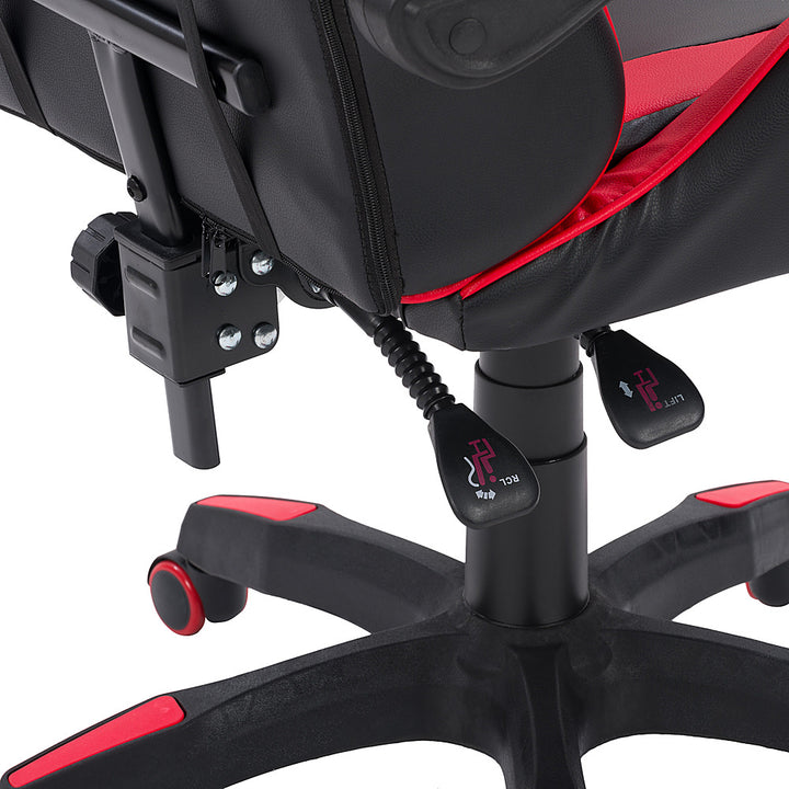 CorLiving - Ravagers Gaming Chair - Black and Red_7