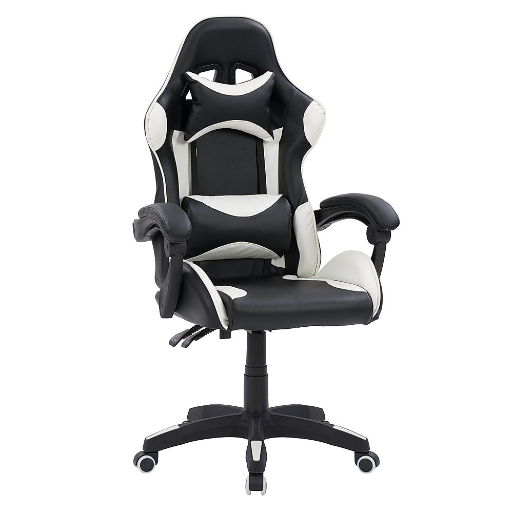CorLiving - Ravagers Gaming Chair - Black and White_1