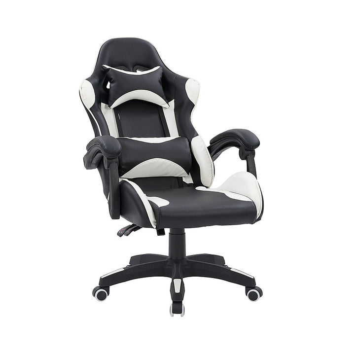 CorLiving - Ravagers Gaming Chair - Black and White_3