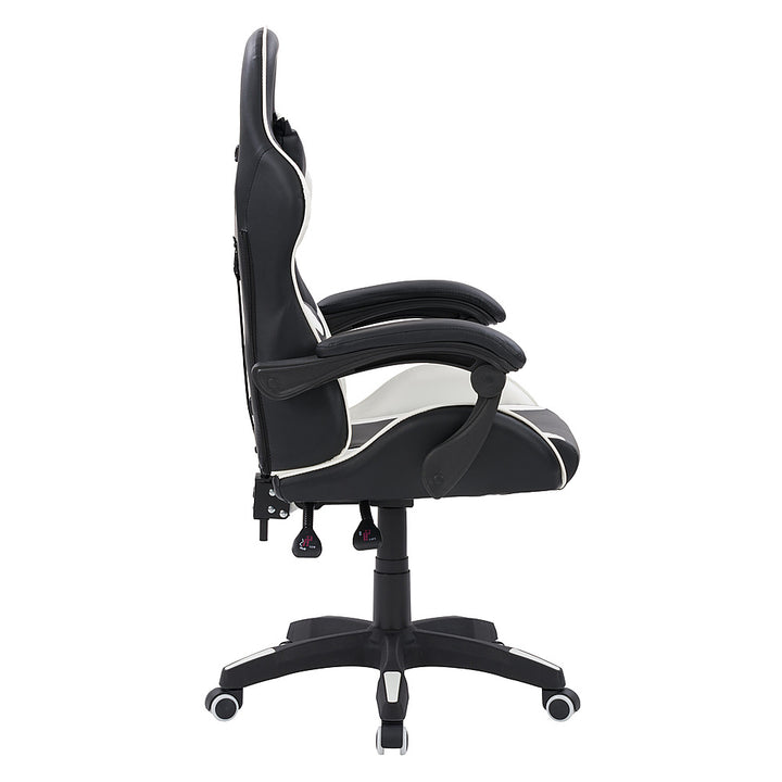 CorLiving - Ravagers Gaming Chair - Black and White_4