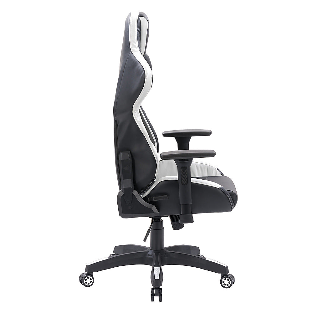 CorLiving - Nightshade Gaming Chair - Black and White_2
