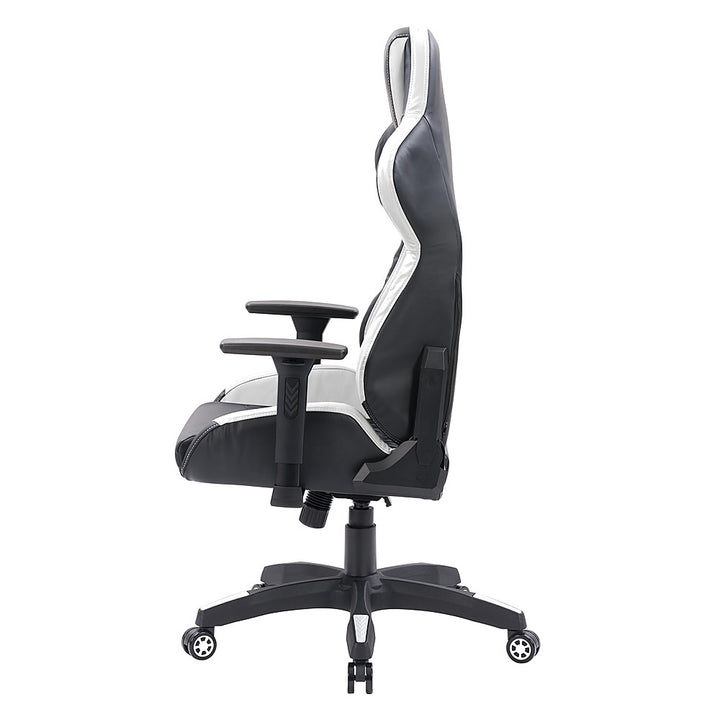 CorLiving - Nightshade Gaming Chair - Black and White_4