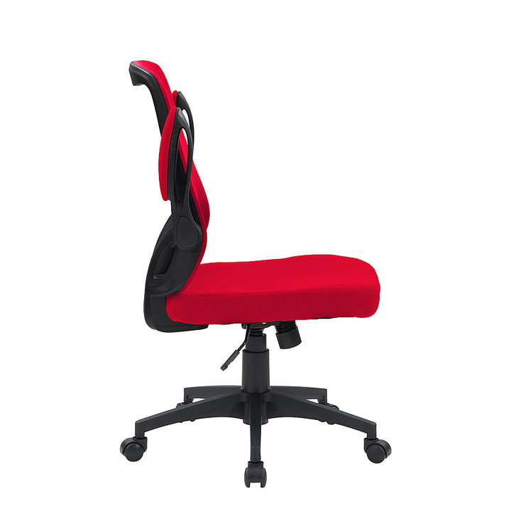 CorLiving - Workspace High Mesh Back Office Chair - Red_4