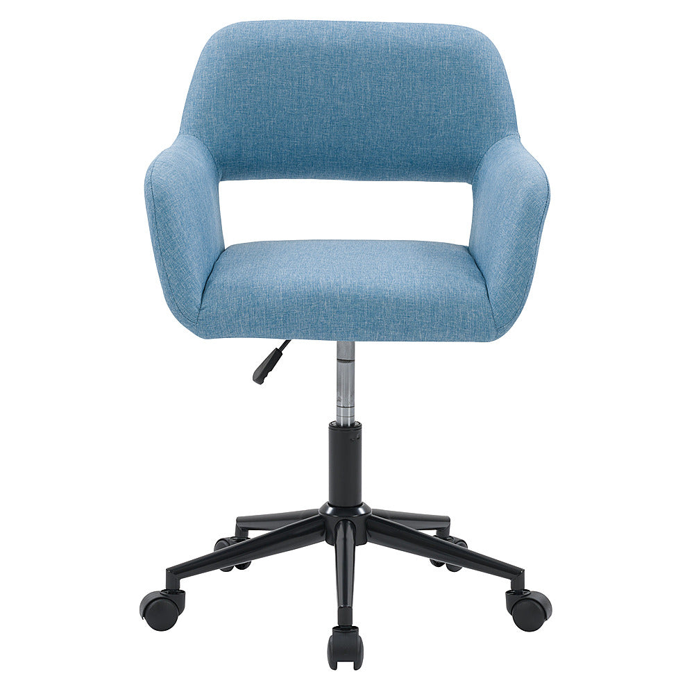 CorLiving - Marlowe Upholstered Task Chair - Light Blue_0