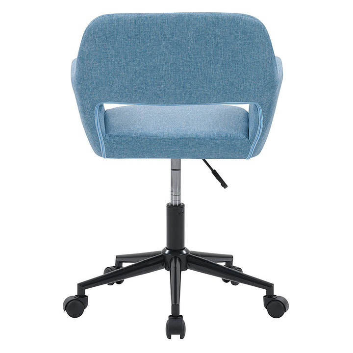 CorLiving - Marlowe Upholstered Task Chair - Light Blue_10