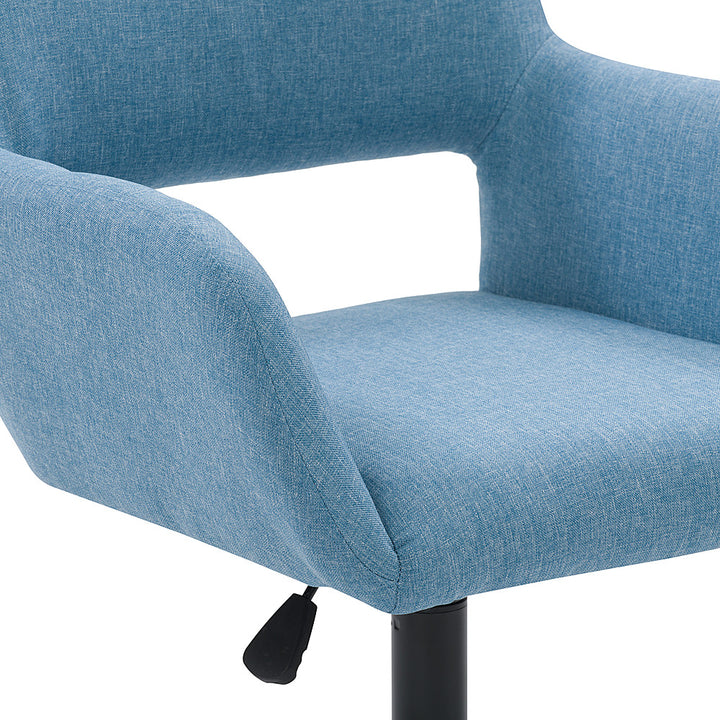CorLiving - Marlowe Upholstered Task Chair - Light Blue_7
